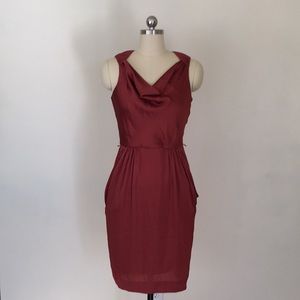 H an M Terra-cotta Dress, Size 6